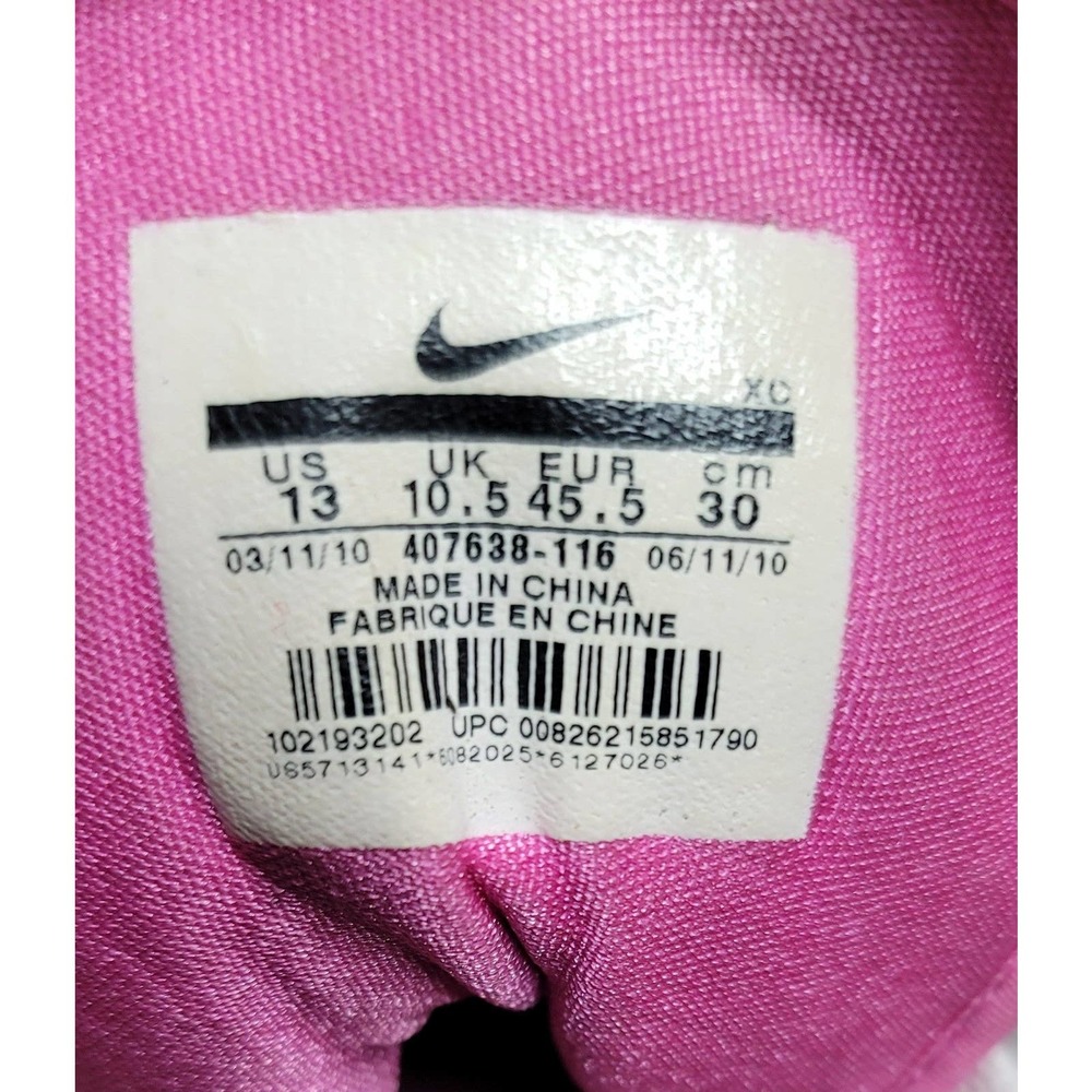 Nike Zoom Soldier IV 4 LeBron James Kay Yow Think Pink Wmns Basketball Shoes - Picture 8 of 10
